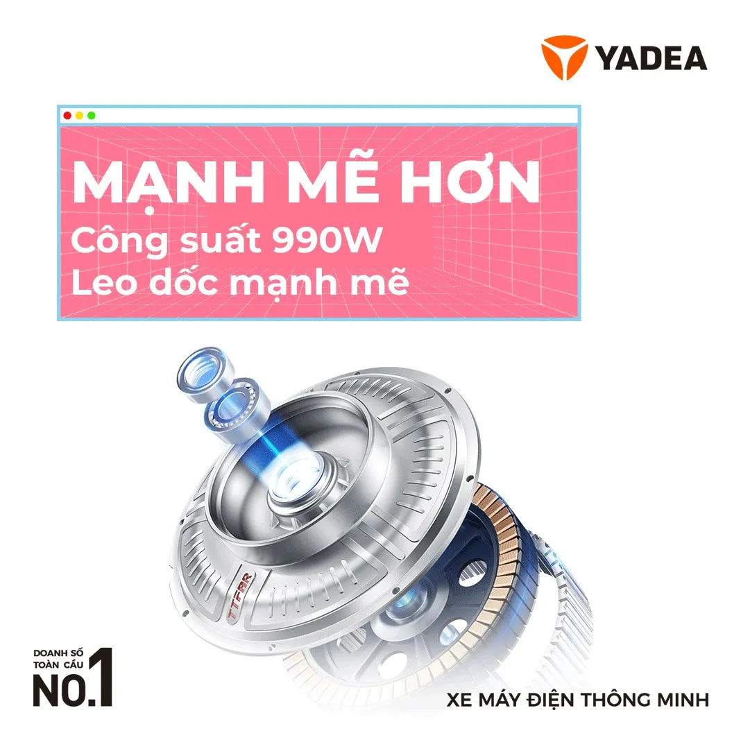 YADEA i8 mới1 So sánh YADEA i8 mới và i8 cũ: Nâng cấp toàn diện