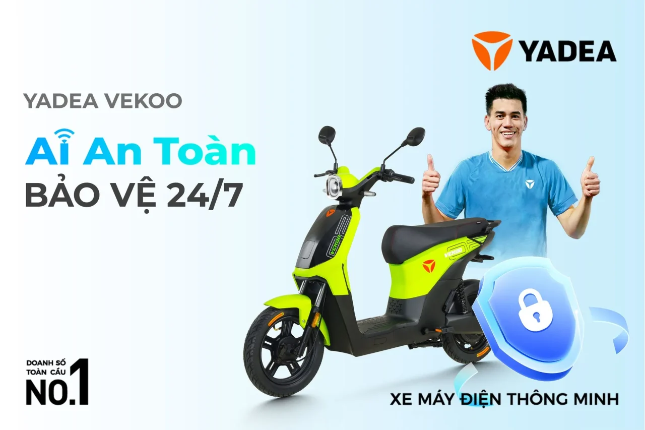 YADEA VEKOO Ảnh POST9 Tìm hiểu công nghệ AIGO trên YADEA VeKoo