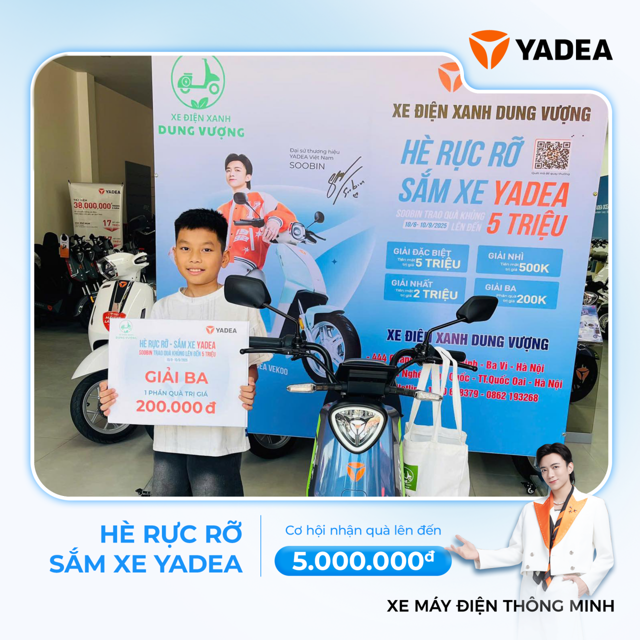 Chốt đơn xe xịn, quay nhẹ là trúng liền tay