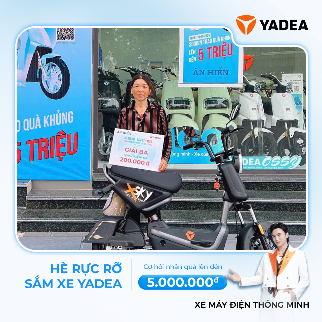 Chốt đơn xe xịn, quay nhẹ là trúng liền tay