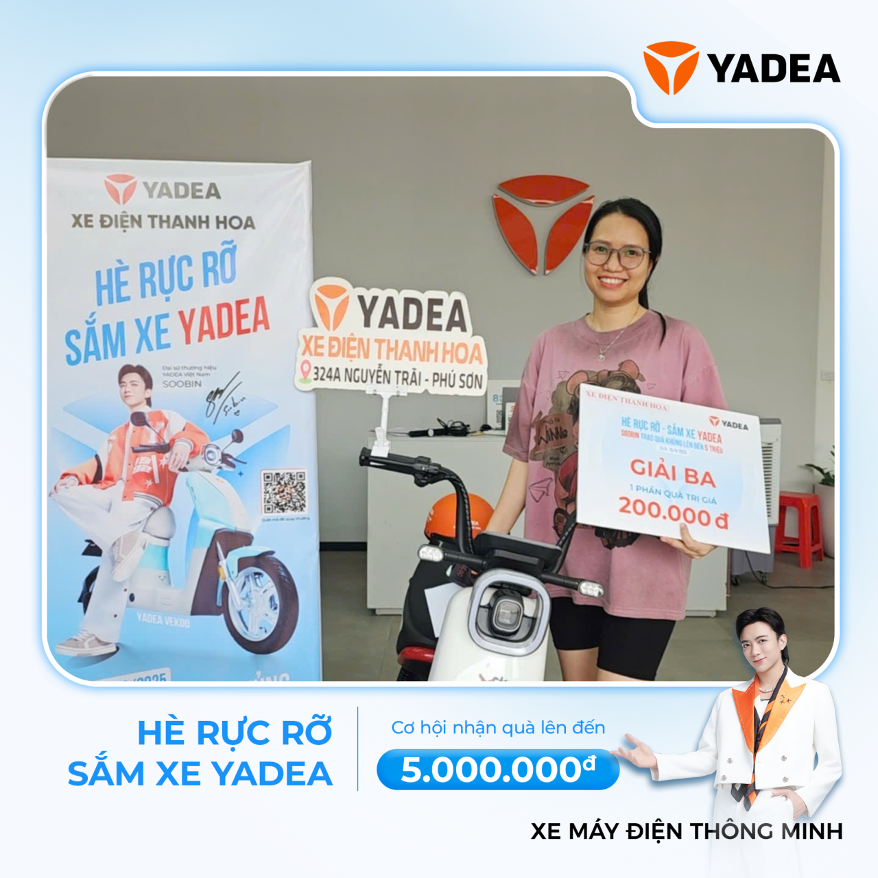 Chốt đơn xe xịn, quay nhẹ là trúng liền tay