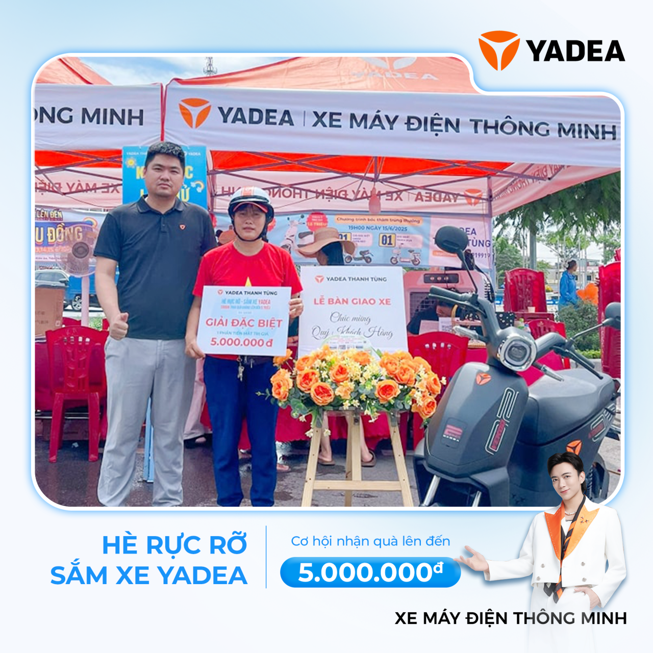 Chốt đơn xe xịn, quay nhẹ là trúng liền tay