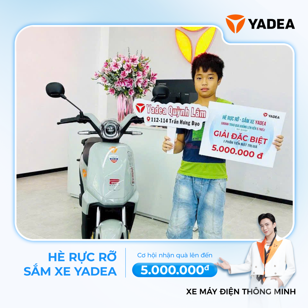 Chốt đơn xe xịn, quay nhẹ là trúng liền tay