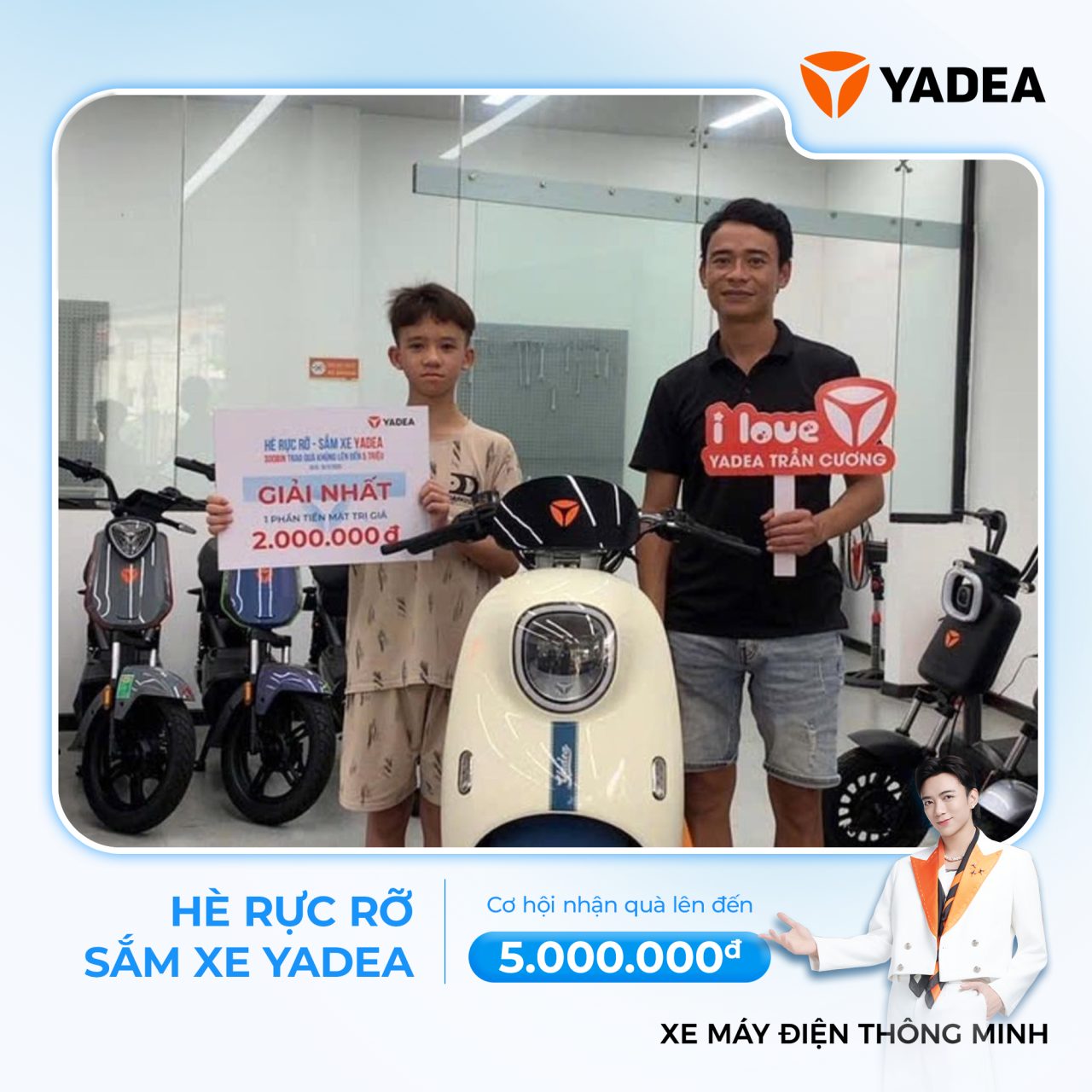 Chốt đơn xe xịn, quay nhẹ là trúng liền tay