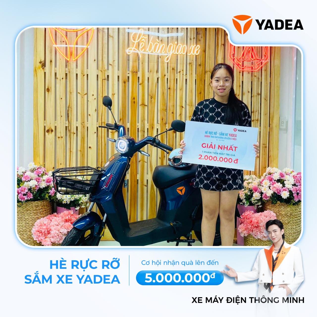 Chốt đơn xe xịn, quay nhẹ là trúng liền tay