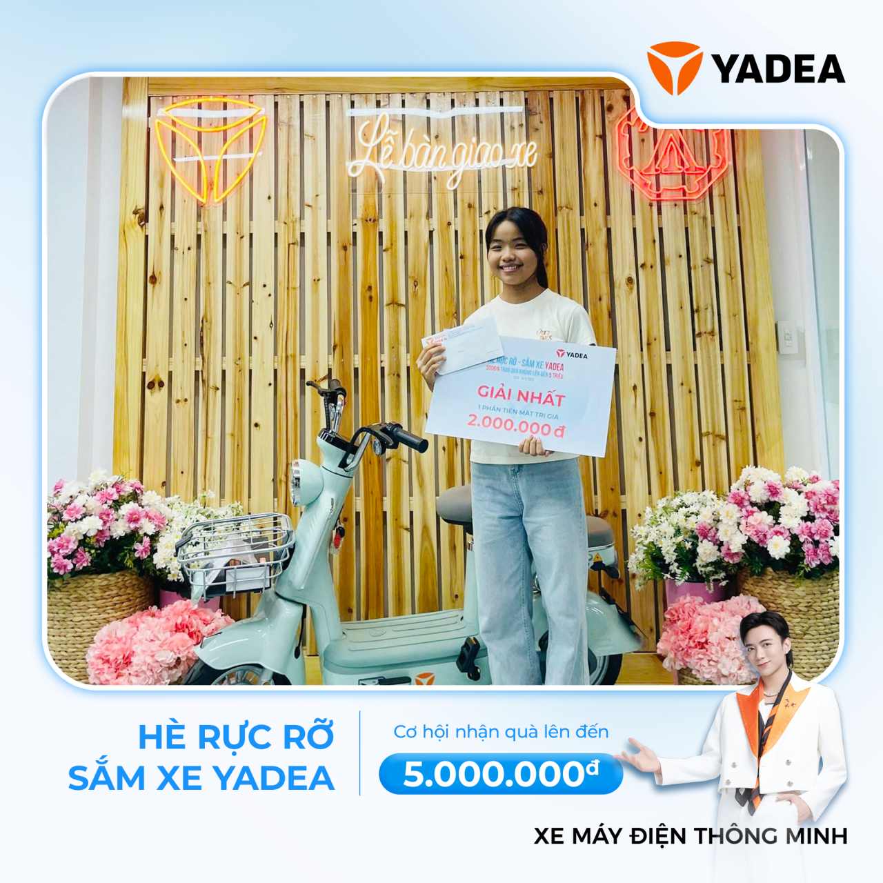 Chốt đơn xe xịn, quay nhẹ là trúng liền tay