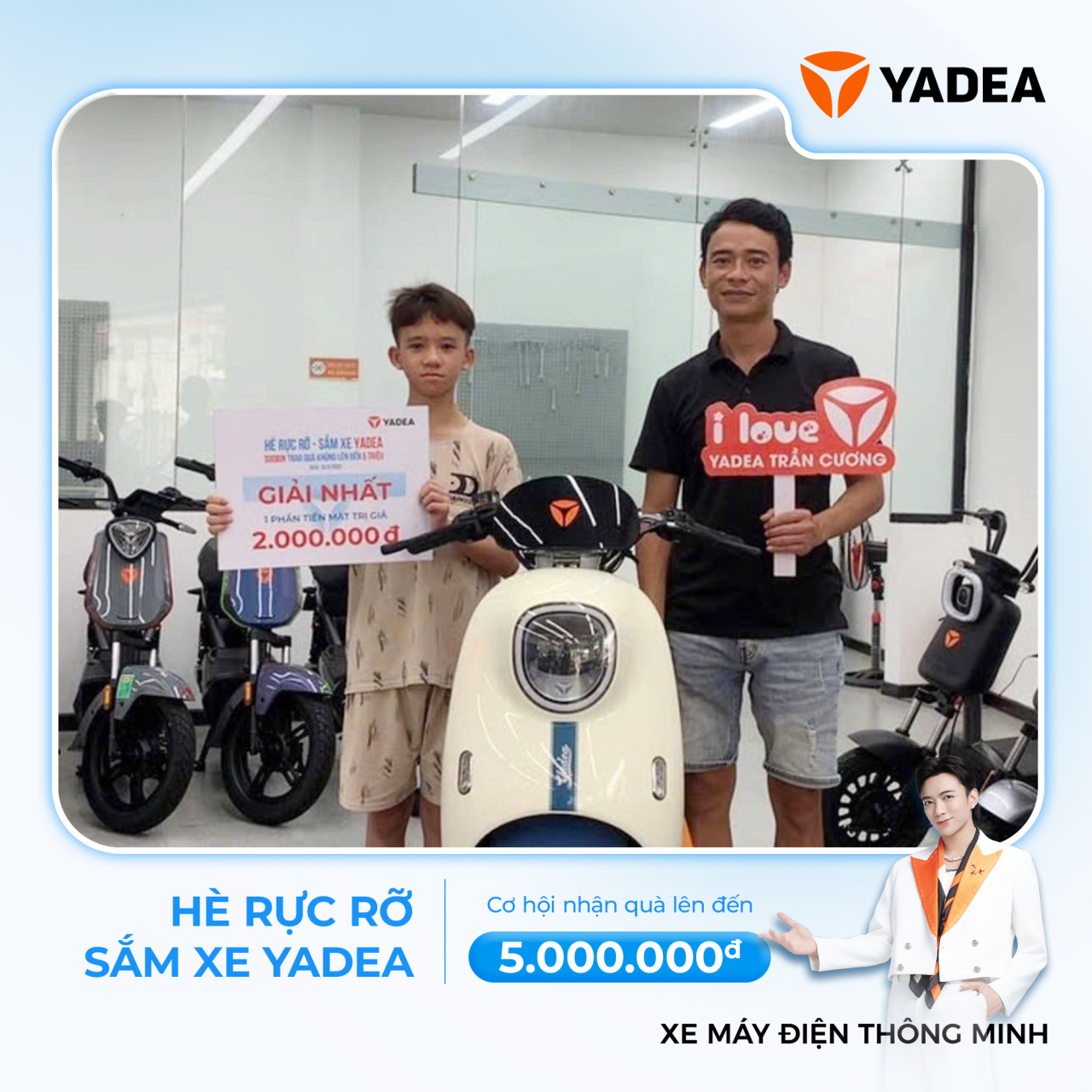 Chốt đơn xe xịn, quay nhẹ là trúng liền tay