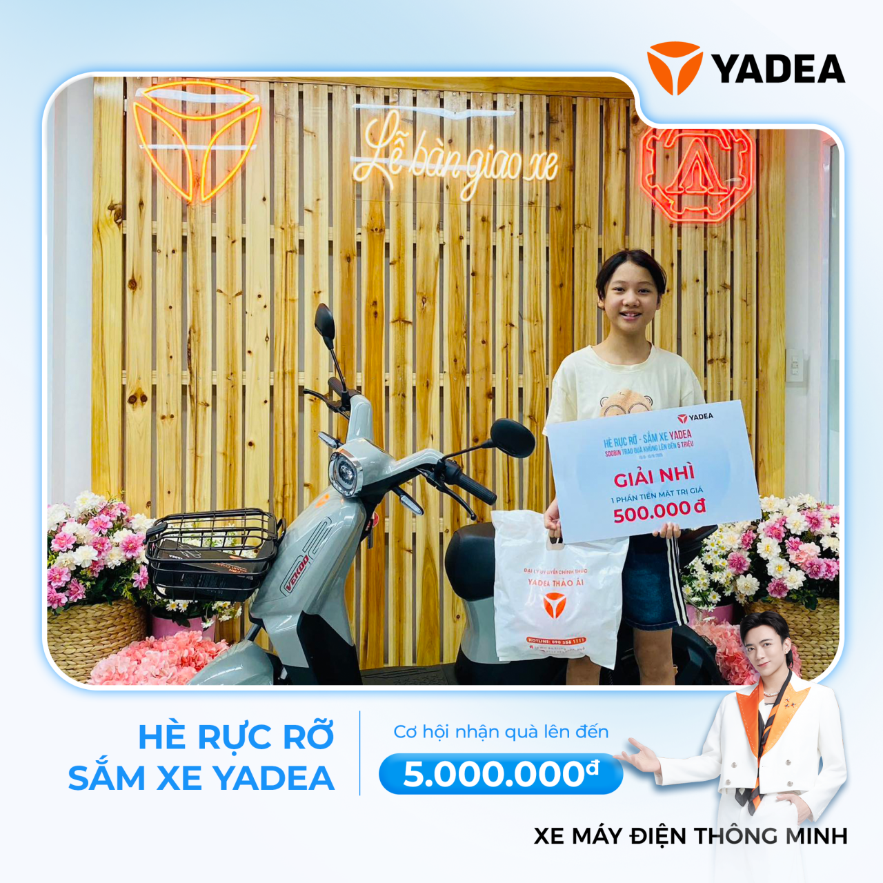 Chốt đơn xe xịn, quay nhẹ là trúng liền tay