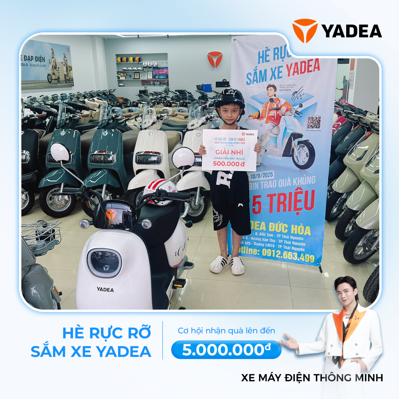 Chốt đơn xe xịn, quay nhẹ là trúng liền tay