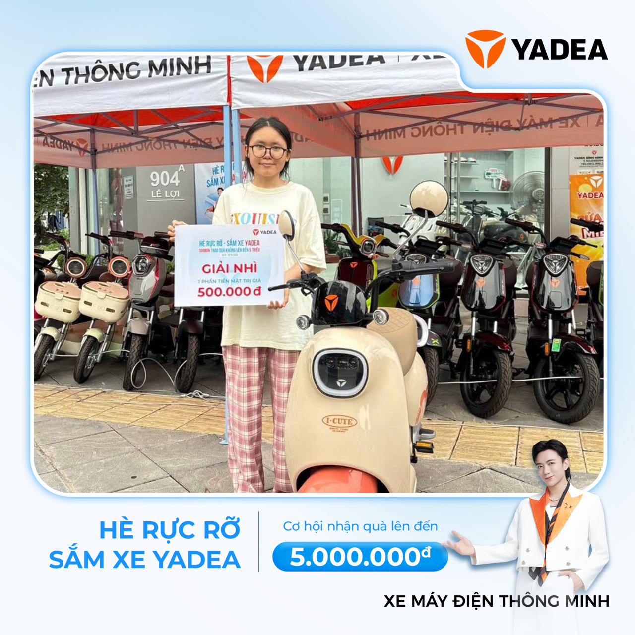 Chốt đơn xe xịn, quay nhẹ là trúng liền tay