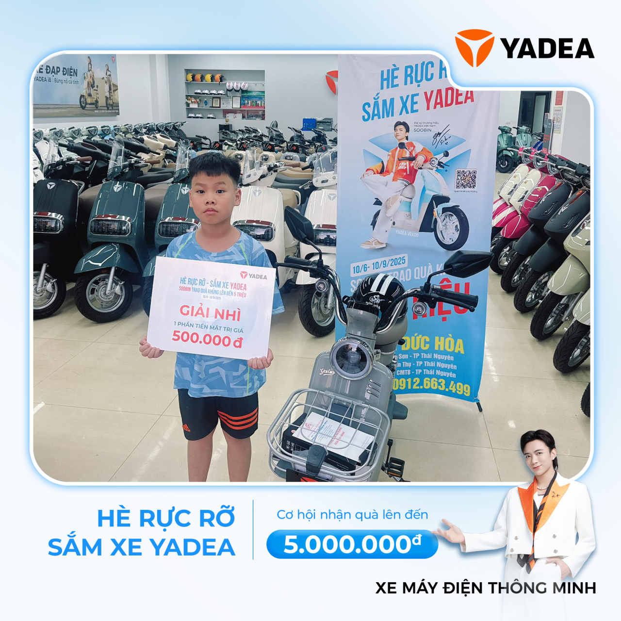 Chốt đơn xe xịn, quay nhẹ là trúng liền tay