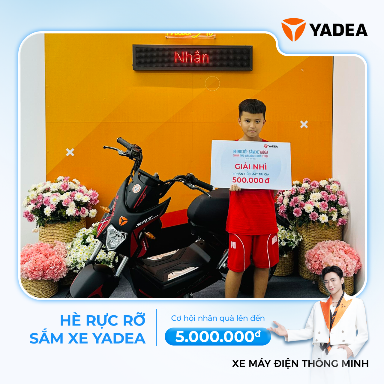 Chốt đơn xe xịn, quay nhẹ là trúng liền tay