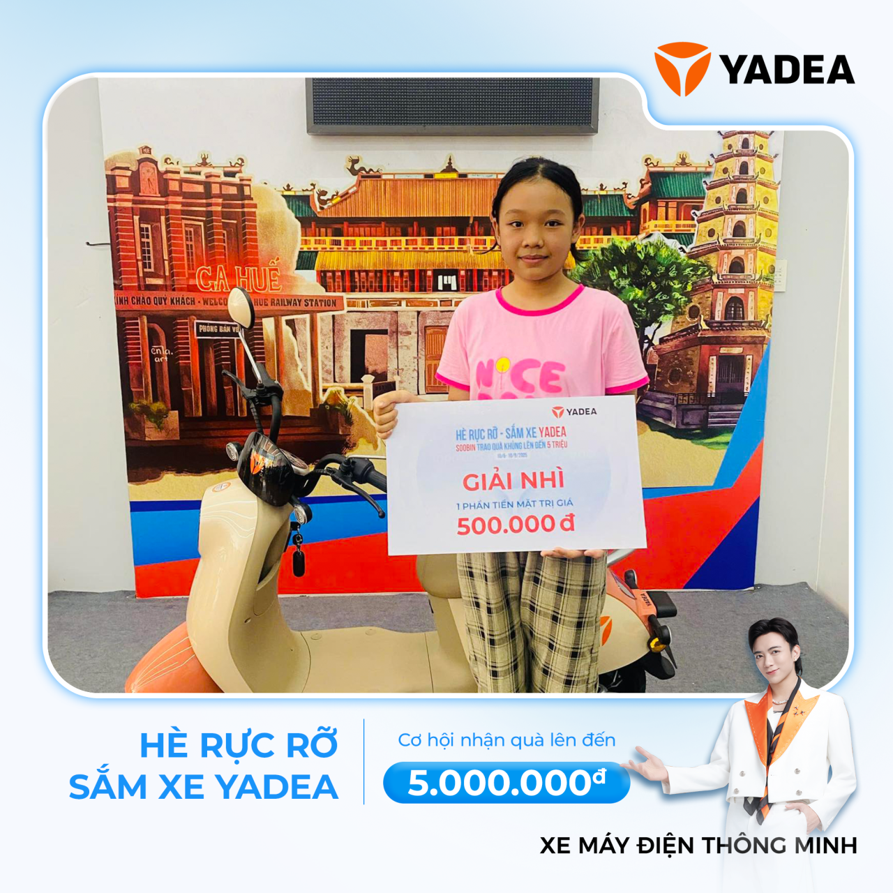 Chốt đơn xe xịn, quay nhẹ là trúng liền tay