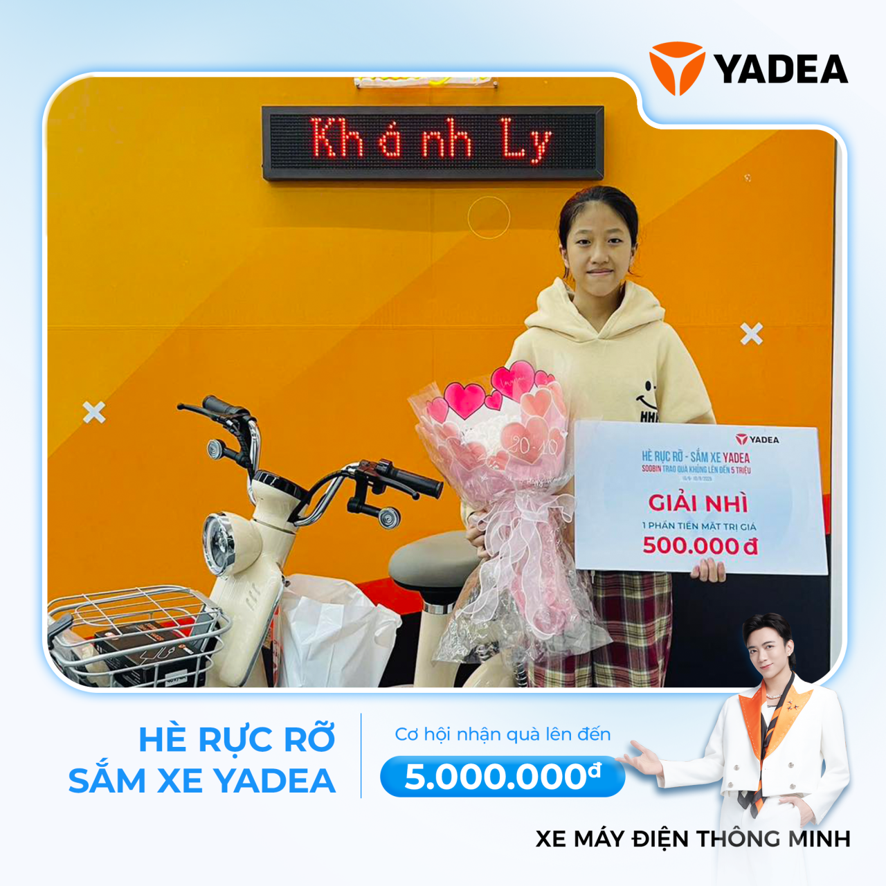 Chốt đơn xe xịn, quay nhẹ là trúng liền tay