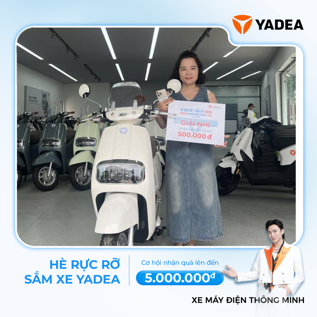 Chốt đơn xe xịn, quay nhẹ là trúng liền tay