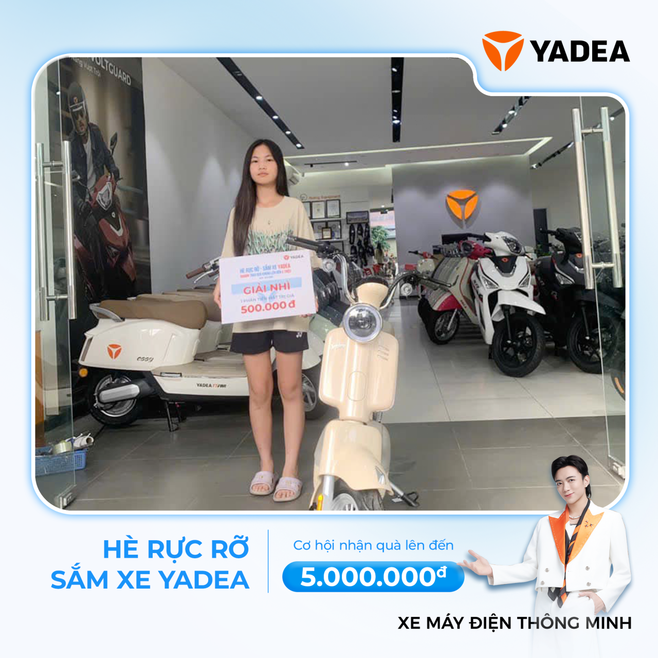 Chốt đơn xe xịn, quay nhẹ là trúng liền tay