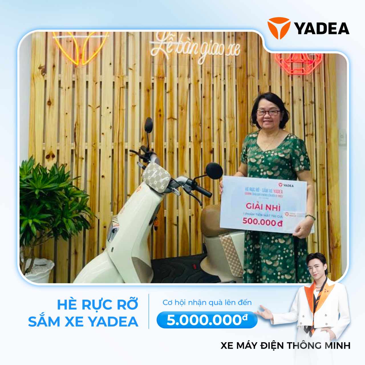 Chốt đơn xe xịn, quay nhẹ là trúng liền tay