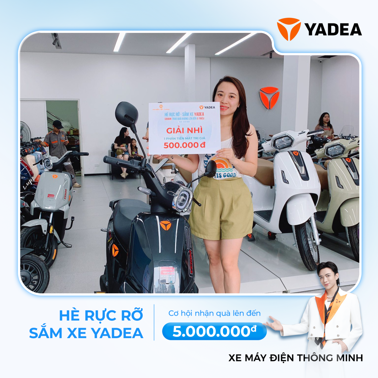 Chốt đơn xe xịn, quay nhẹ là trúng liền tay