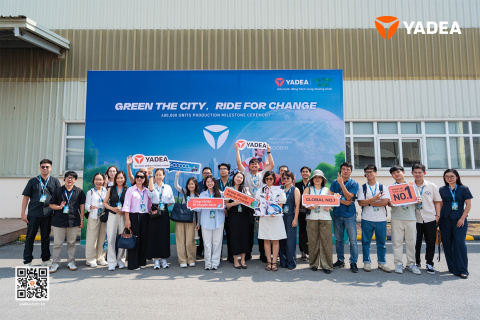 532471947_1069075385396597_5776975139586200115_n Kỷ niệm xe điện thứ 400.000 xuất xưởng – Dấu mốc tự hào của Yadea Việt Nam trên hành trình xanh