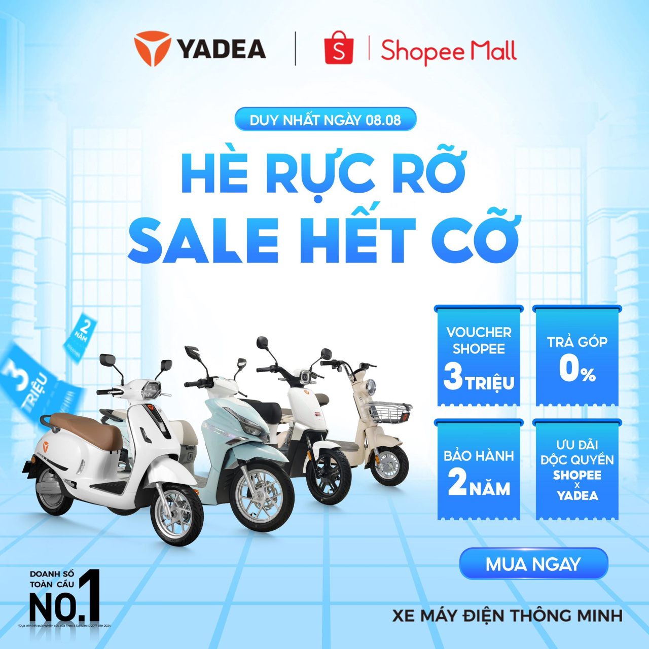 sale shopee tháng 8 Ưu đãi siêu hot ngày 8.8 – Chỉ có tại Shopee!