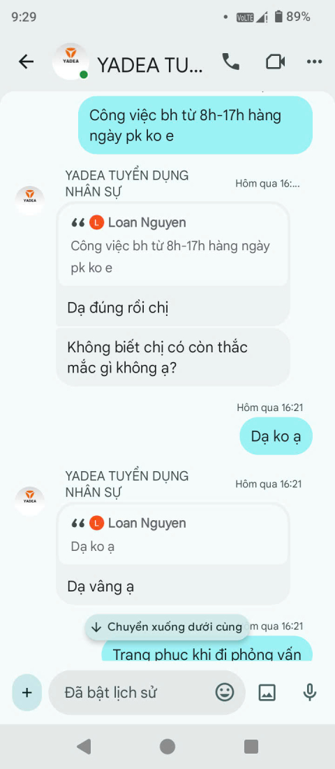 z6992882826711_708615bf84449948f0f20bfd43e62795 Cảnh báo giả mạo Yadea Việt Nam tuyển dụng