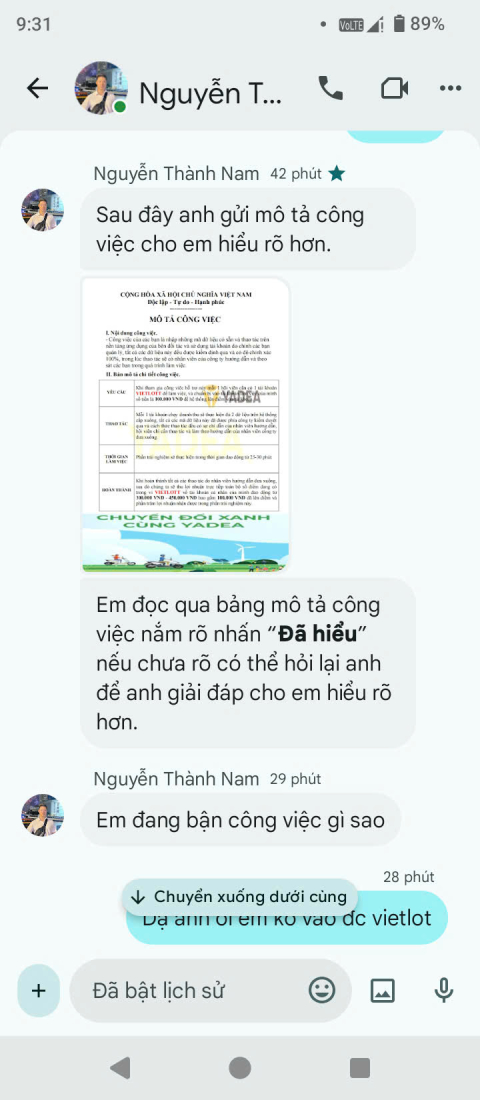 z6992882826720_2c818719ba067740531f0d2850cb66c8 Cảnh báo giả mạo Yadea Việt Nam tuyển dụng