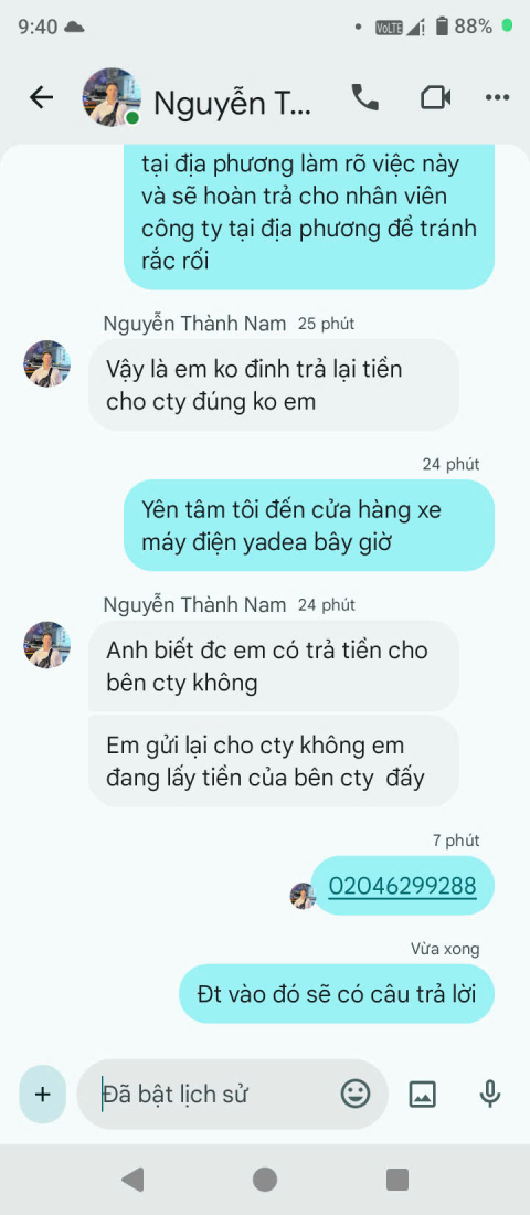 z6992882826722_be0adf161ba86e4844a6feef63ecae4d Cảnh báo giả mạo Yadea Việt Nam tuyển dụng