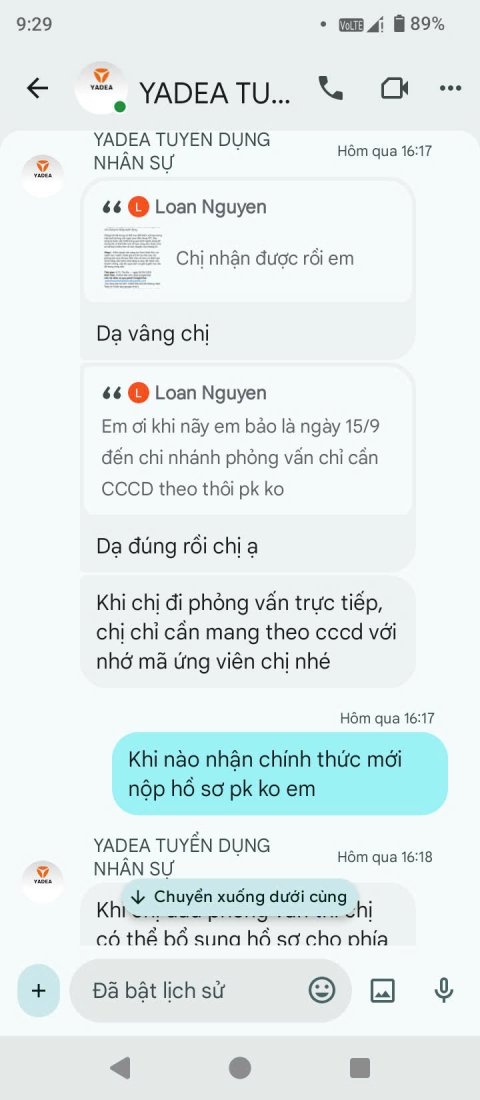 z6992882826730_d02c7be2d3b37a30c0f532bfe65950bc Cảnh báo giả mạo Yadea Việt Nam tuyển dụng